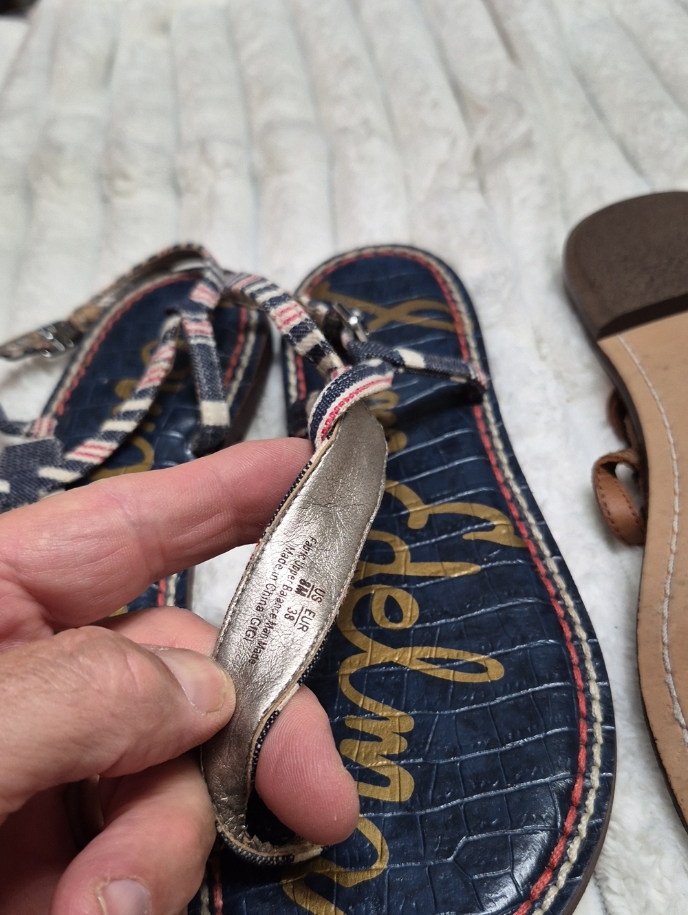 Lot Of 5 Sam Edelman Women's Sandals - Picture 12 of 15